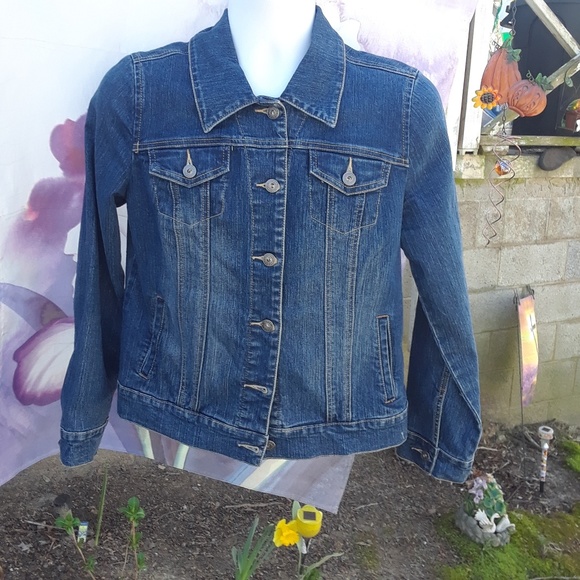 gloria vanderbilt denim jacket